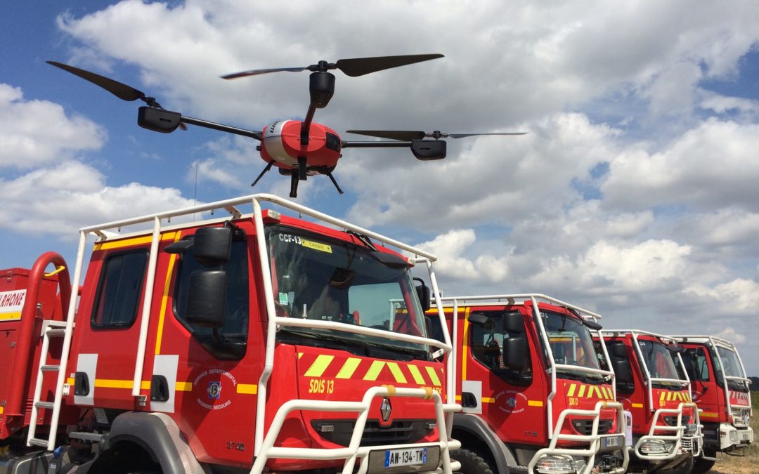 Solution drone U130 projeté durant la Saison des feux