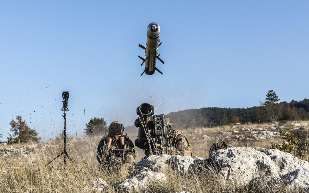 Successful MMP firing with target designation made by a Novadem drone