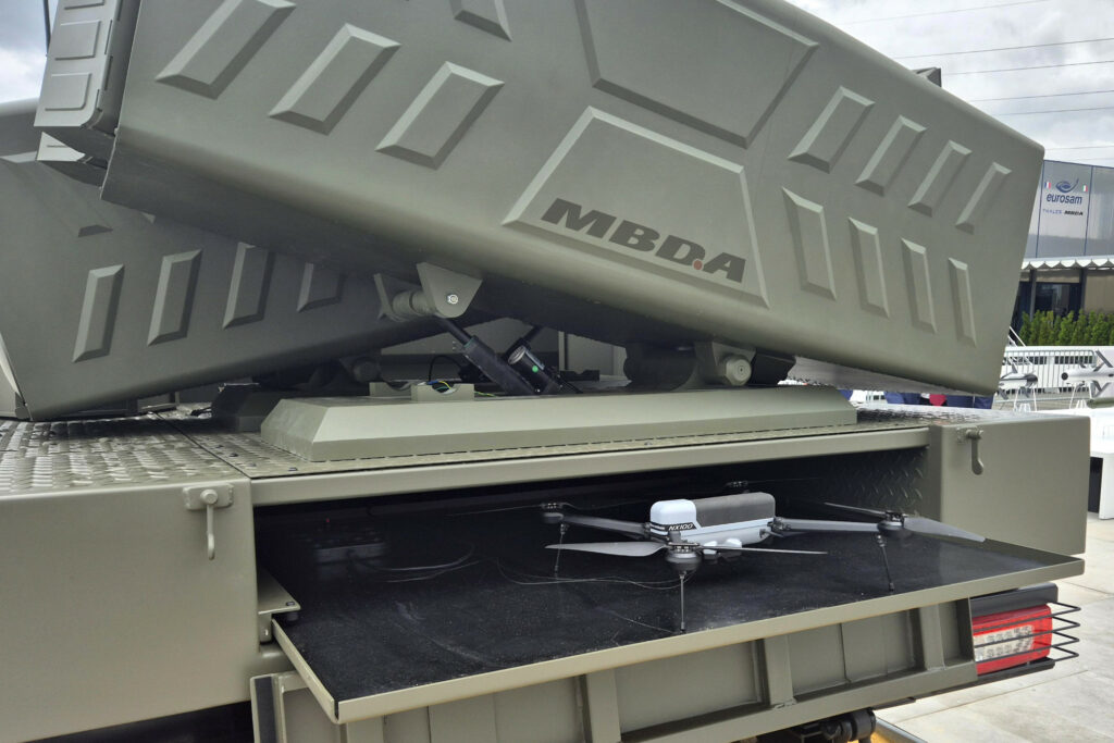 Eurosatory 2024, Novadem - Exposition du NX100 sur le stand de MBDA