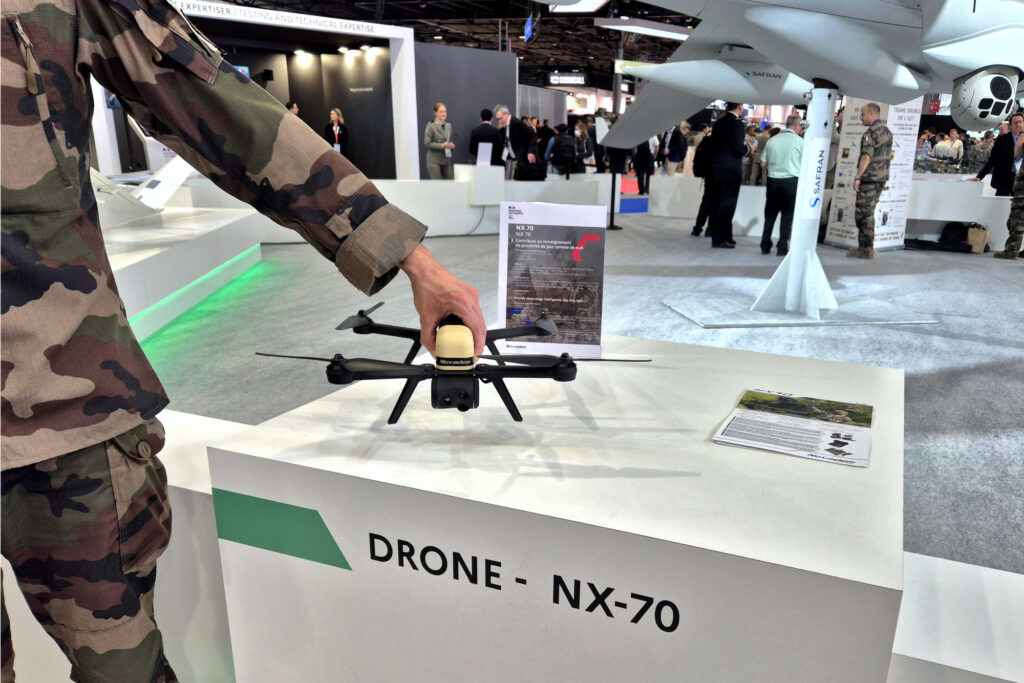 Eurosatory 2024 Novadem - Exposition du NX70 sur le stand de MINARM