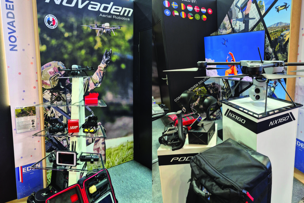Présentation des produits Novadem au salon Milipol 2025
